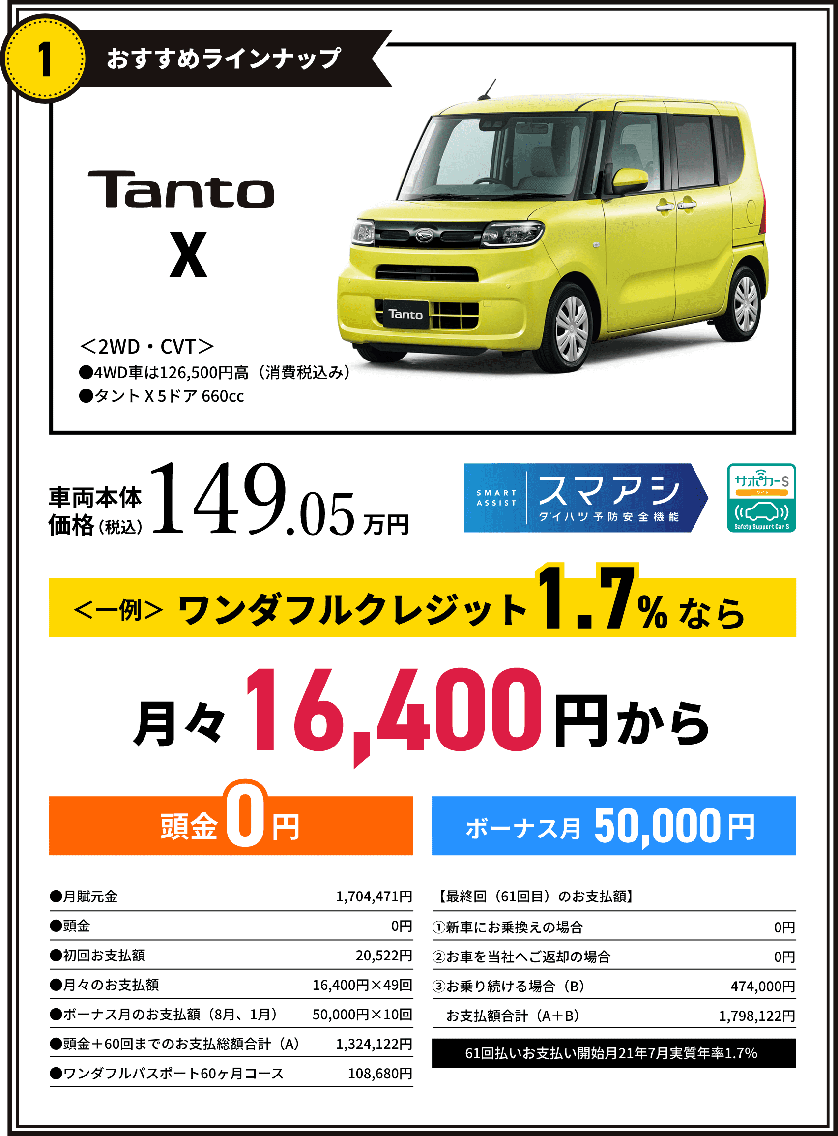 タントX