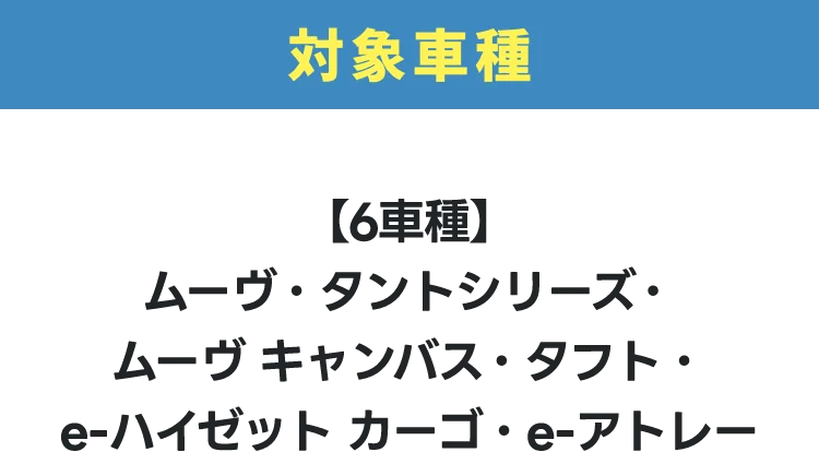 対象車種