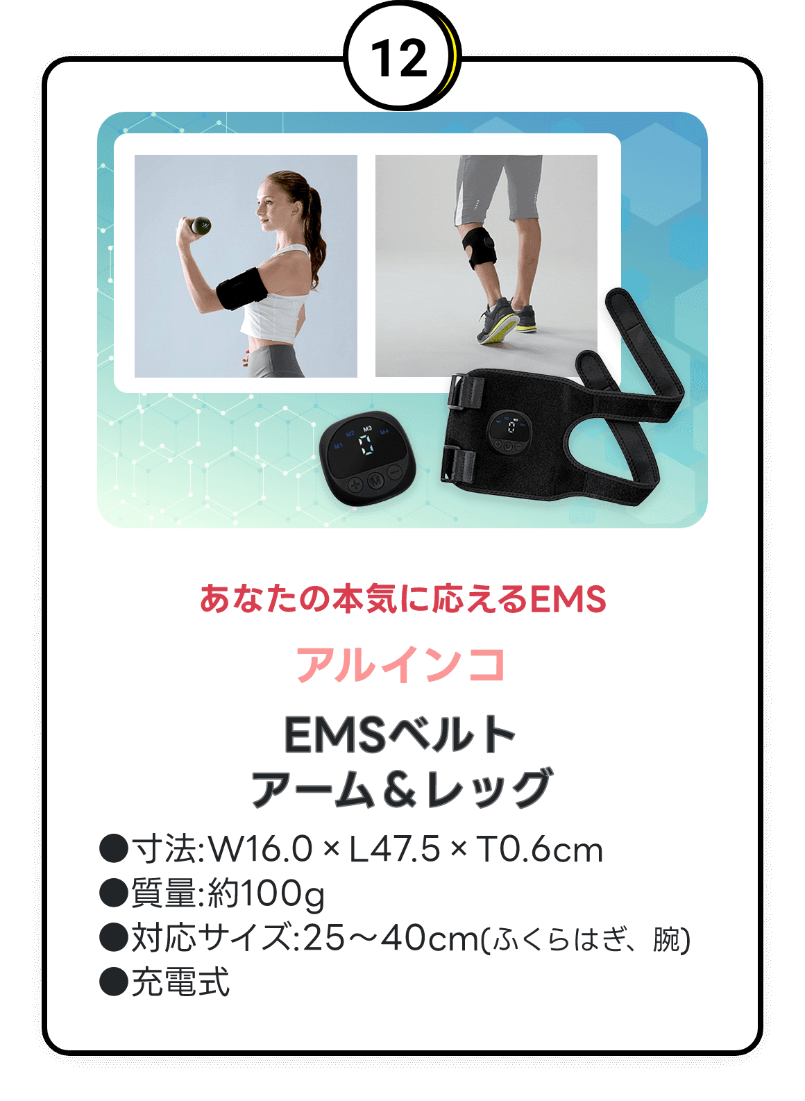 アルインコ EMSベルトアーム＆レッグ